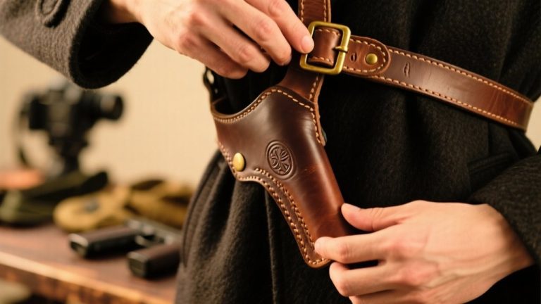 adjusting shoulder holster straps