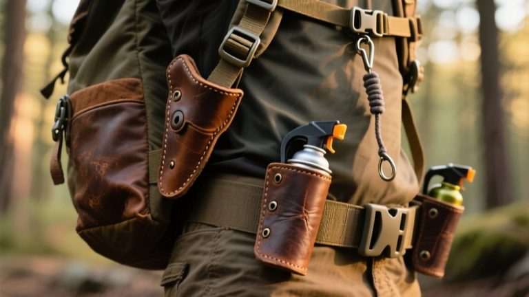 bear spray holster attachment methods