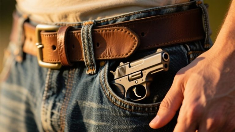 carrying firearm without holster