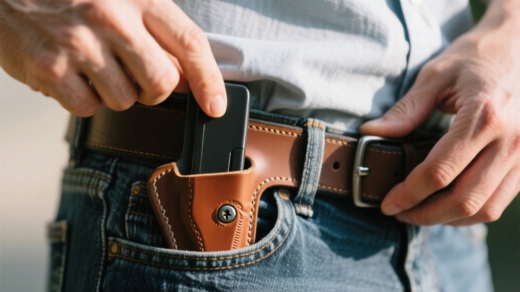 comfortable iwb holster adjustments