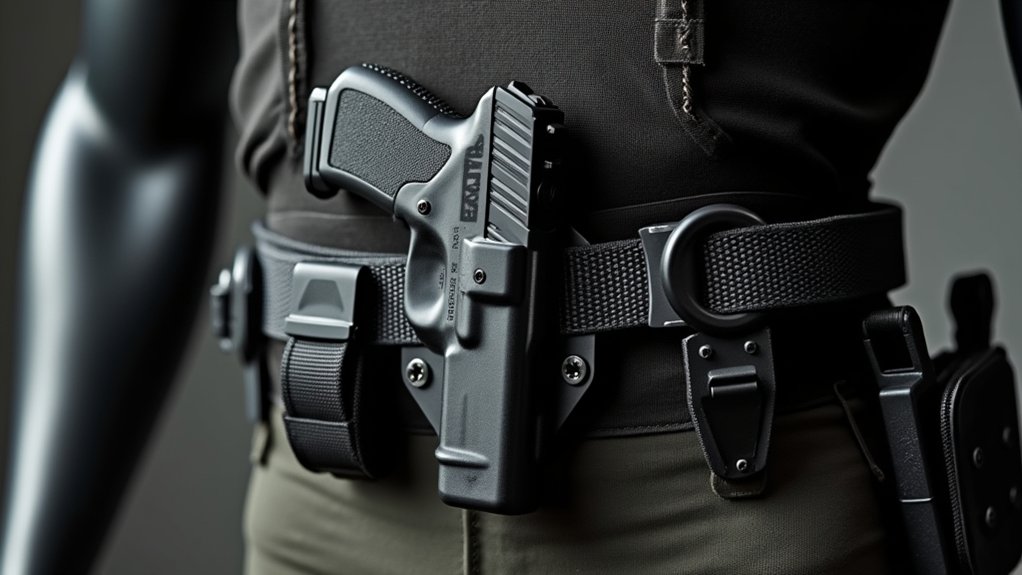 compatible duty holster mounts