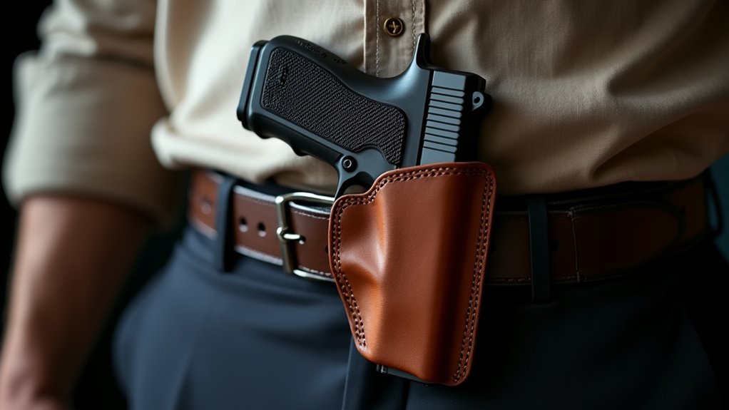 holster claw enhances concealment