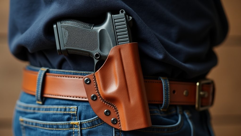 holster claw enhances concealment