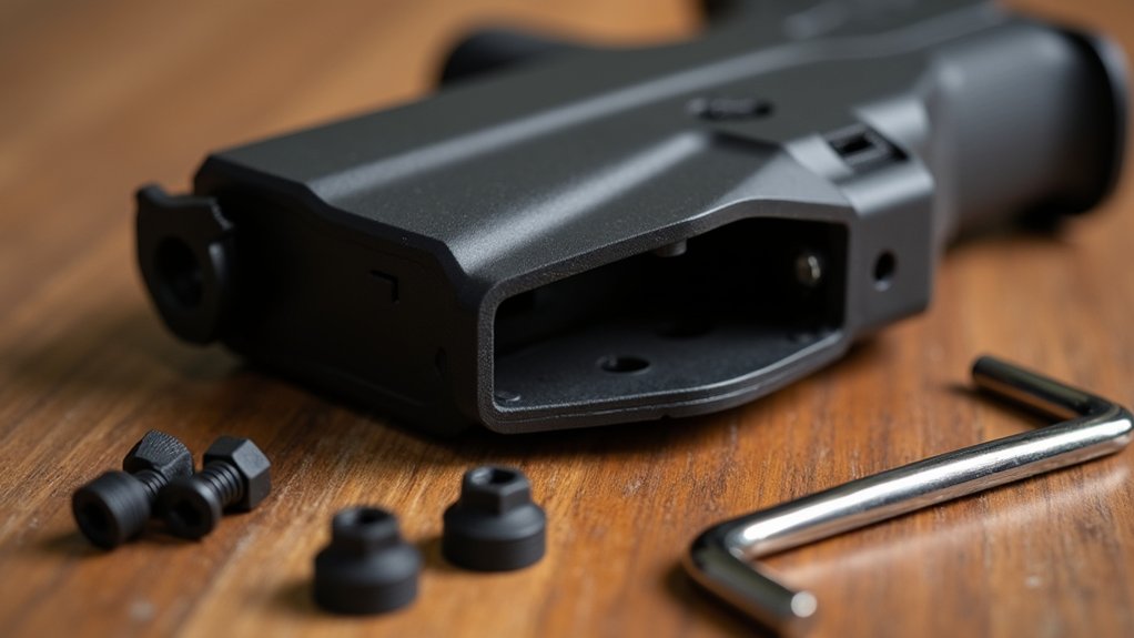 holster claw kit components