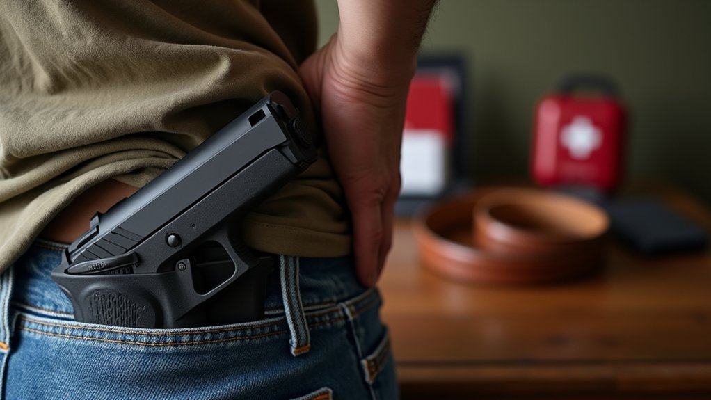 holster use ensures safety