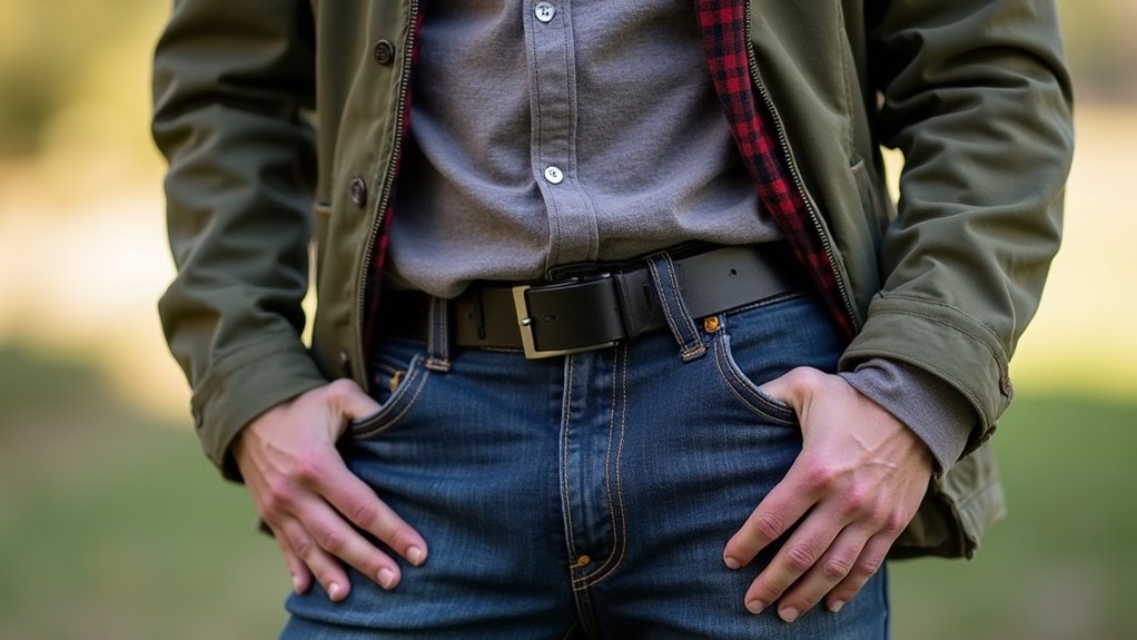 layering for holster concealment