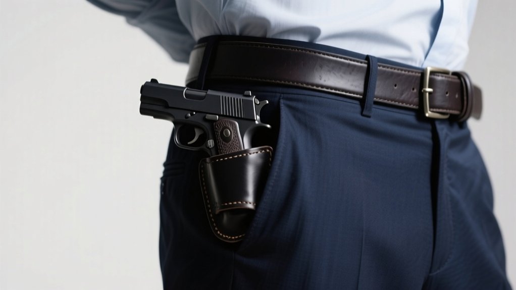 proper iwb holster technique