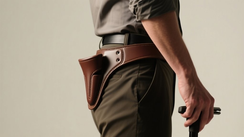 properly secure paddle holster