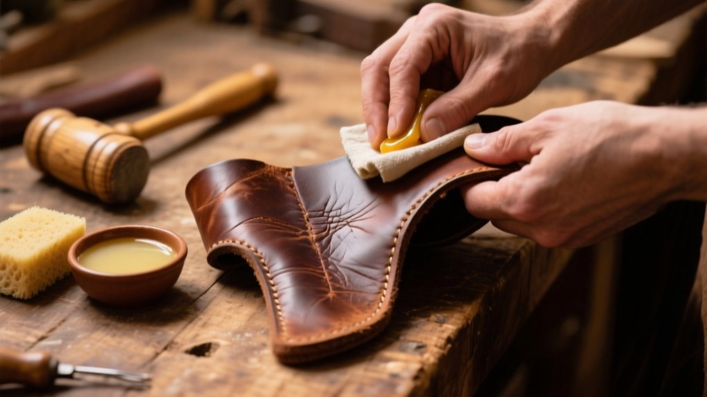 soften and break in leather