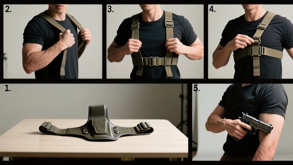 wearing an m7 holster