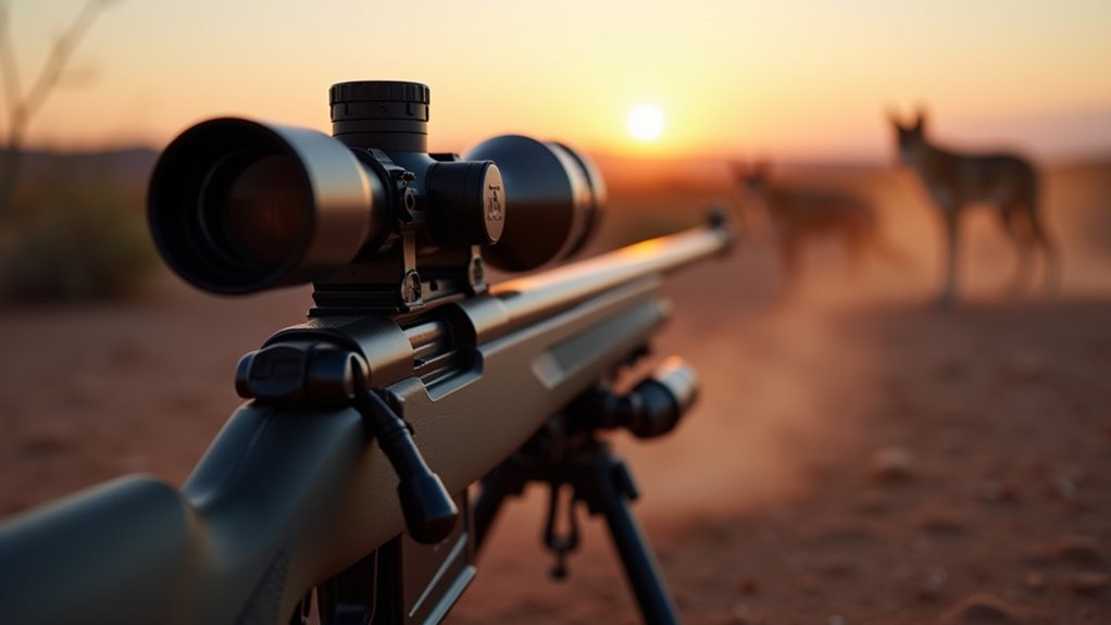 coyote hunting thermal scopes