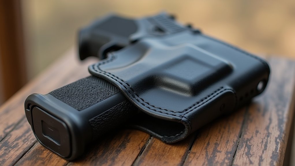 holster fit material adjustability