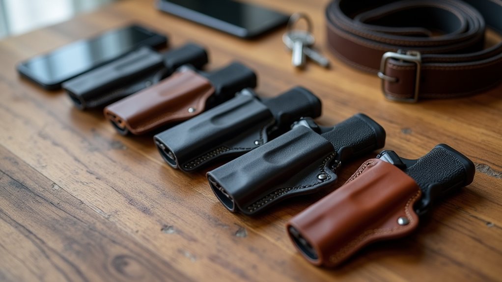 holster material fit adjustability