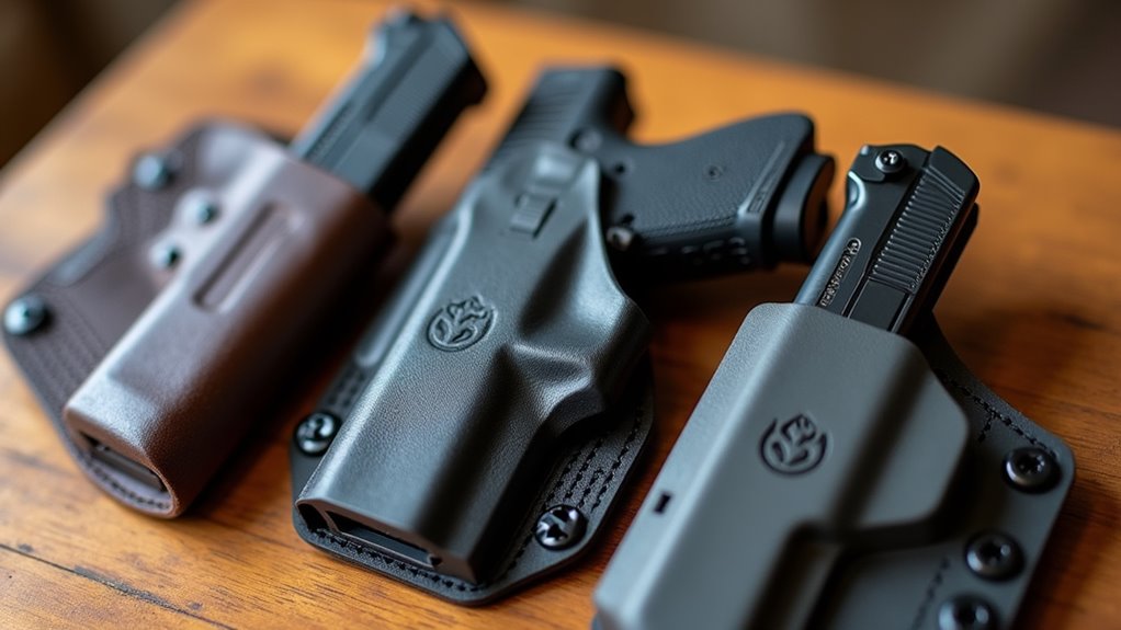 holster material fit retention