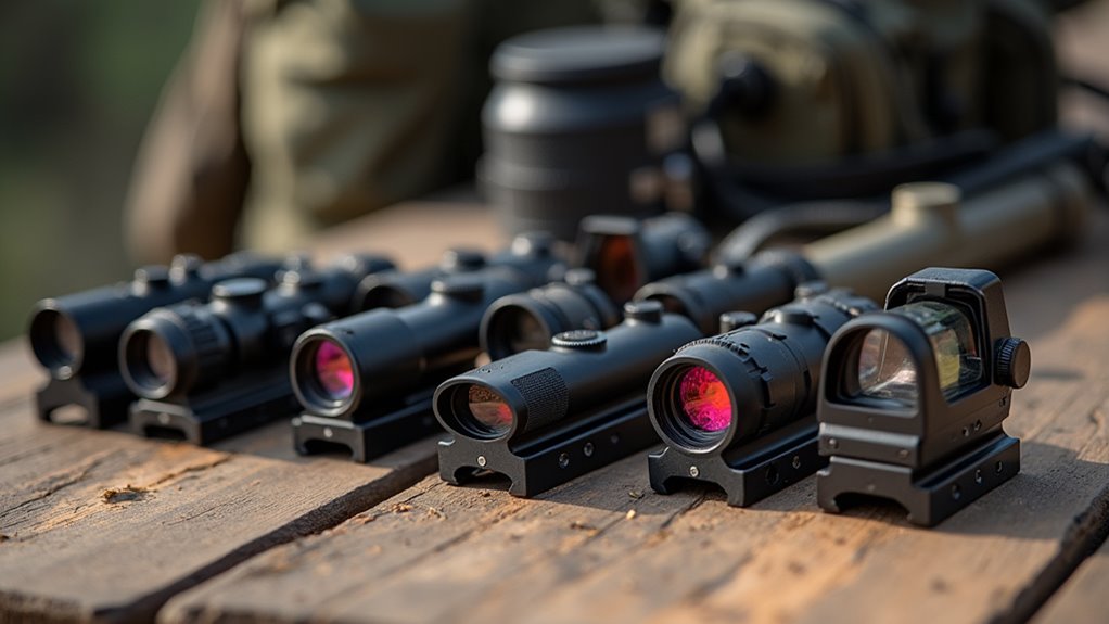 reticle battery compatibility durability