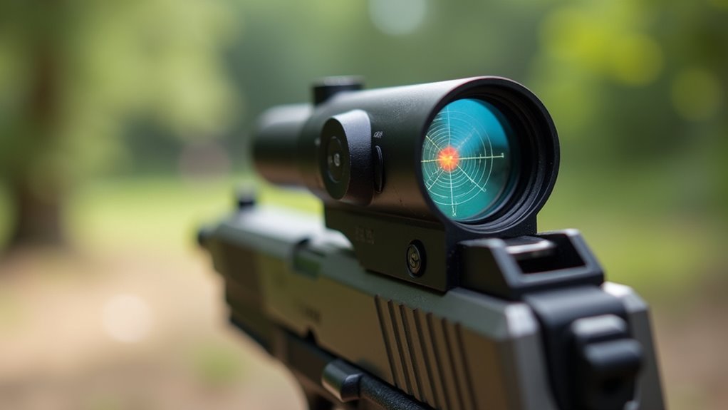 reticle battery mounting durability