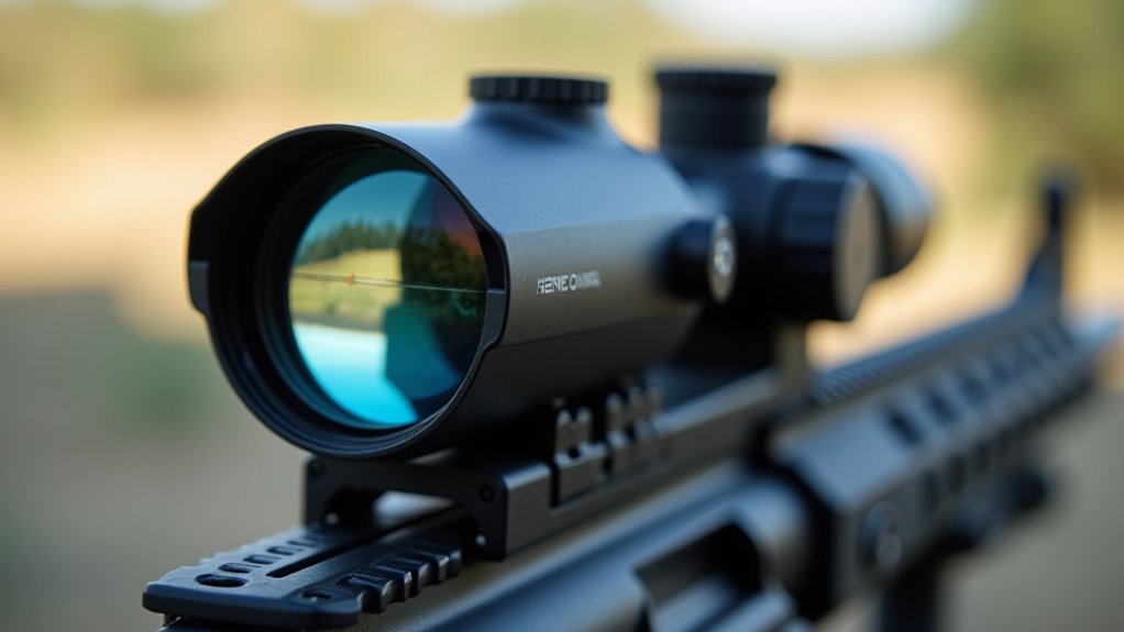 reticle brightness clarity mounting