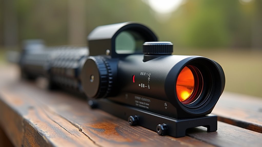 reticle brightness durability battery