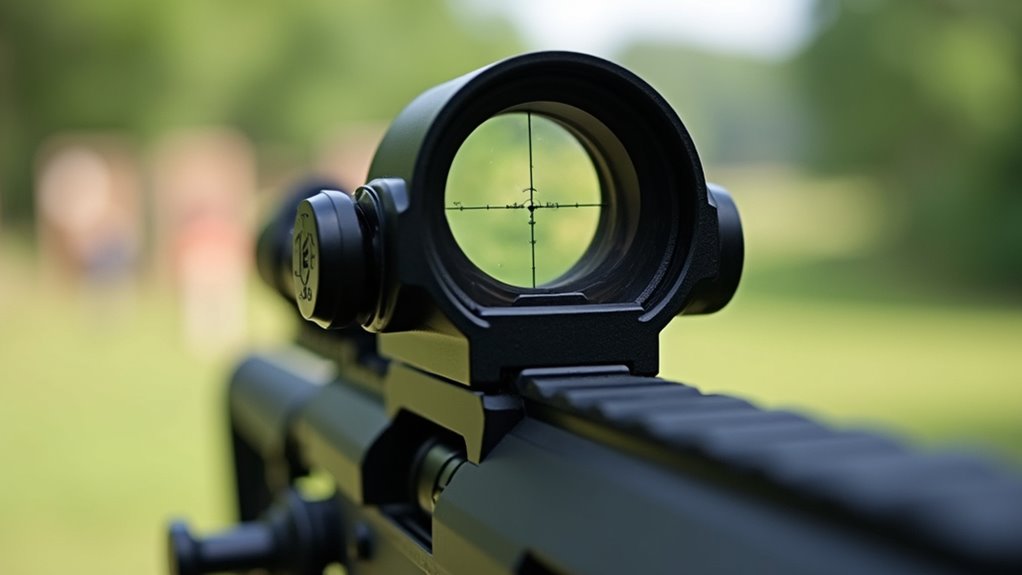 reticle brightness lens durability