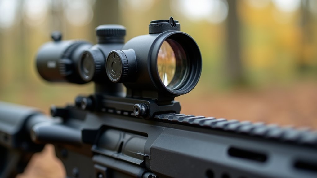 reticle lens mount battery