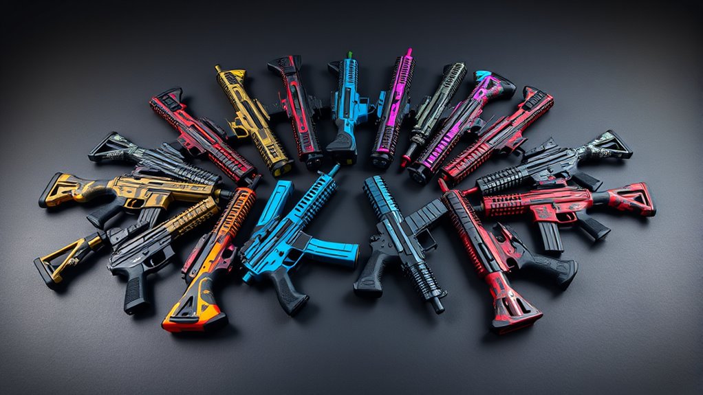 top 14 airsoft paint designs
