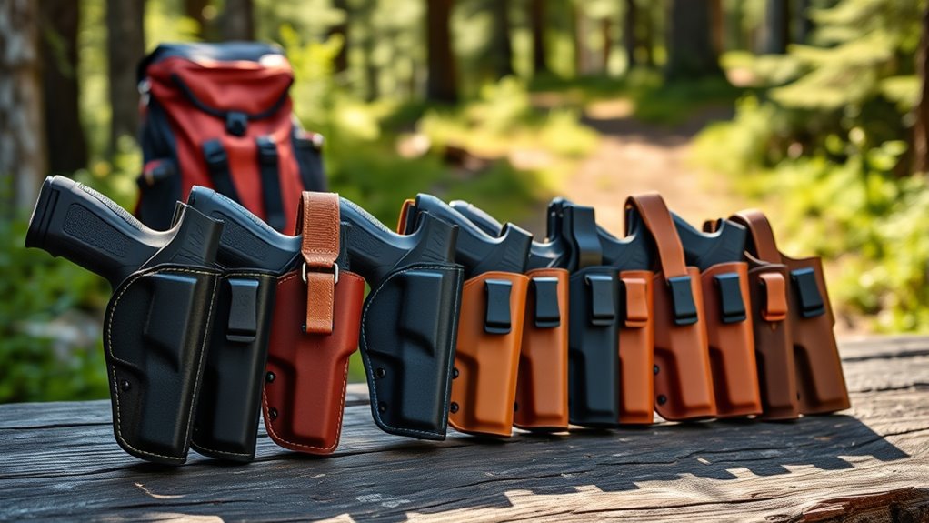 top backpacking holster picks