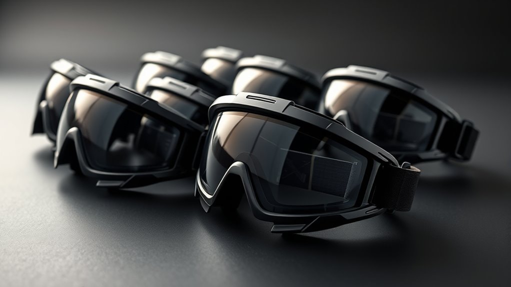 top fan equipped airsoft goggles