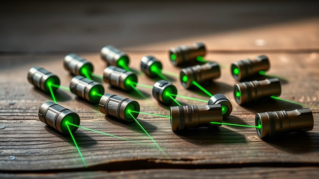 top green laser bore sighters