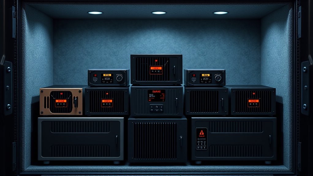 top gun safe heater options