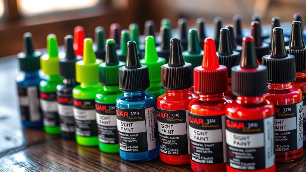 top gun sight paints
