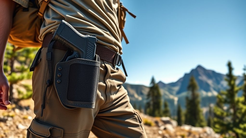 top hiking gun holsters