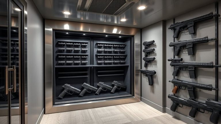 top multi pistol gun safes
