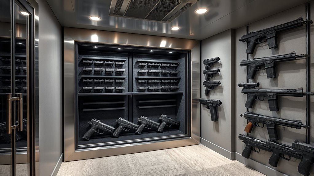 top multi pistol gun safes