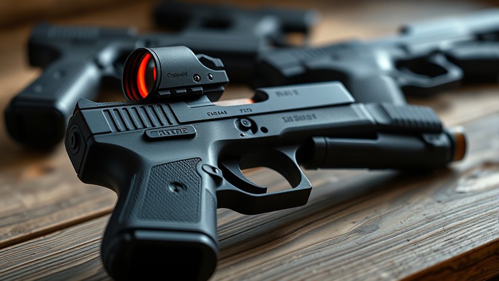 top pistol red dot sights