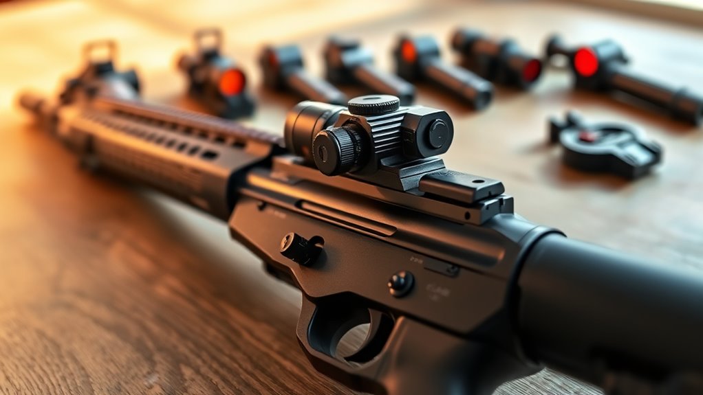 top rifle red dot sights