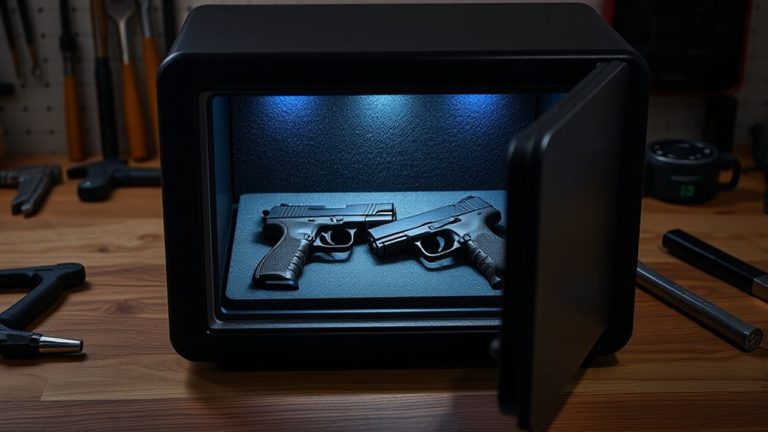top two handgun gun safes