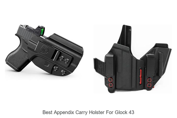 Best Appendix Carry Holster For Glock 43 That WOWs!