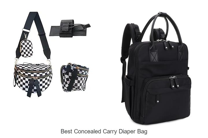 Best Concealed Carry Diaper Bag That Moms Swear By Today