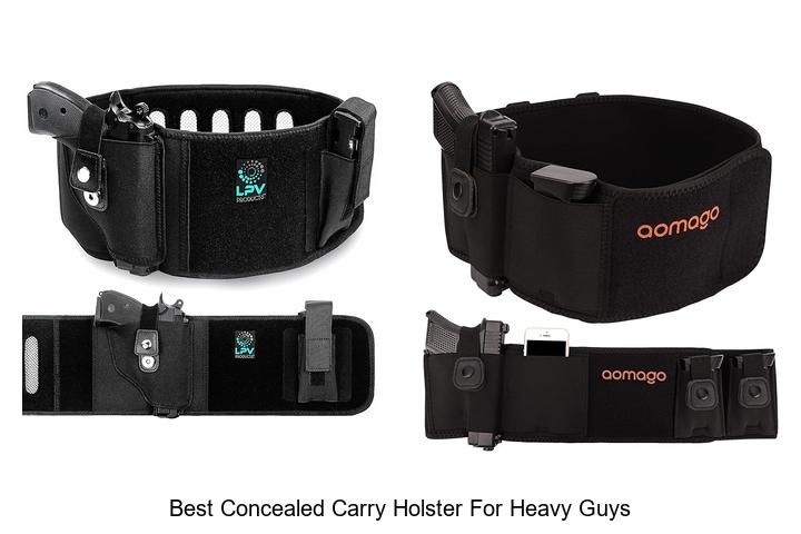 Best Concealed Carry Holster For Heavy Guys That Works!