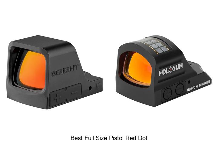Best Full Size Pistol Red Dot That Shooters Swear By!