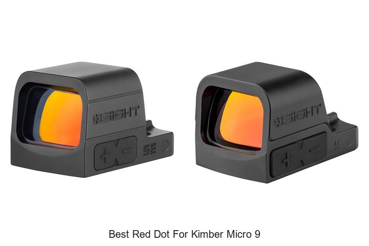 Best Red Dot for Kimber Micro 9 That Shooters Swear By