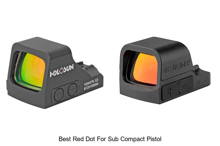 Best Red Dot For Sub Compact Pistol: Top Picks Revealed!