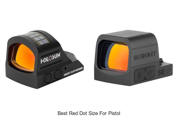 Best Red Dot Size For Pistol That Changes Everything!