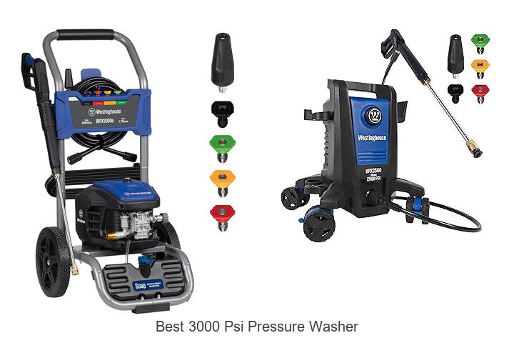 Top 15 Best 3000 PSI Pressure Washer for Power Cleaning