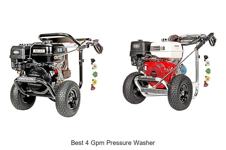 Top 12 Best 4 GPM Pressure Washer For Easy Cleaning