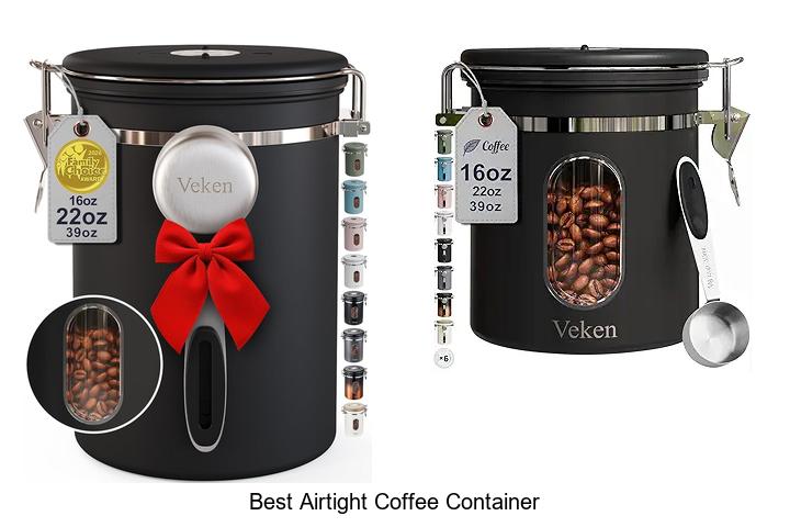 Top 12 Best Airtight Coffee Container For Freshness