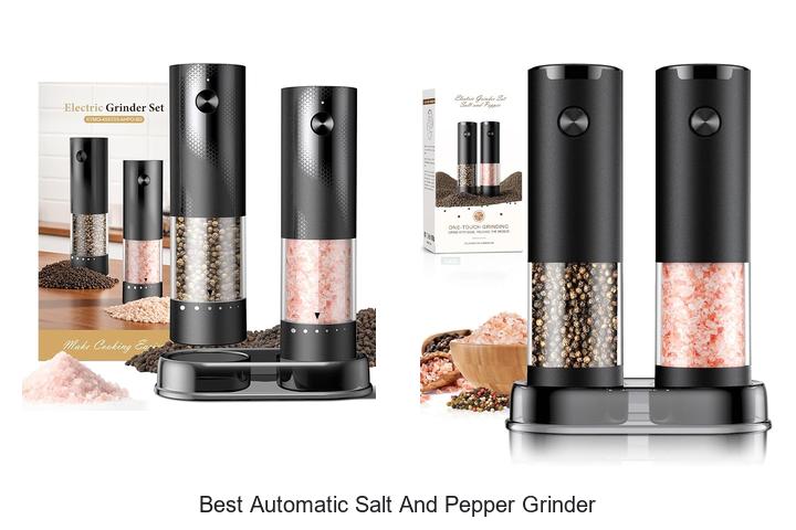 Top 13 Best Automatic Salt And Pepper Grinder Picks