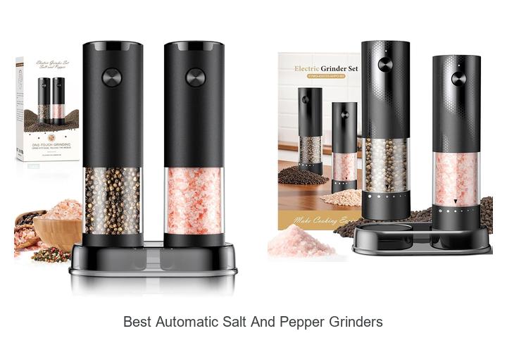 Top 12 Best Automatic Salt And Pepper Grinders You Must Try