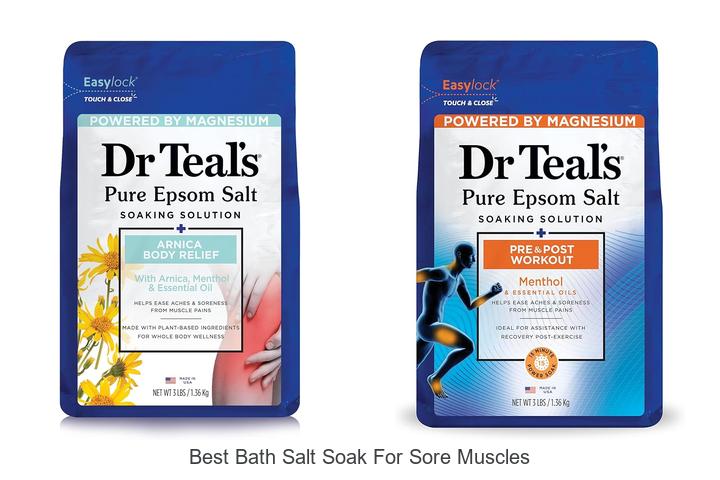 Top 15 Best Bath Salt Soak For Sore Muscles You Must Try