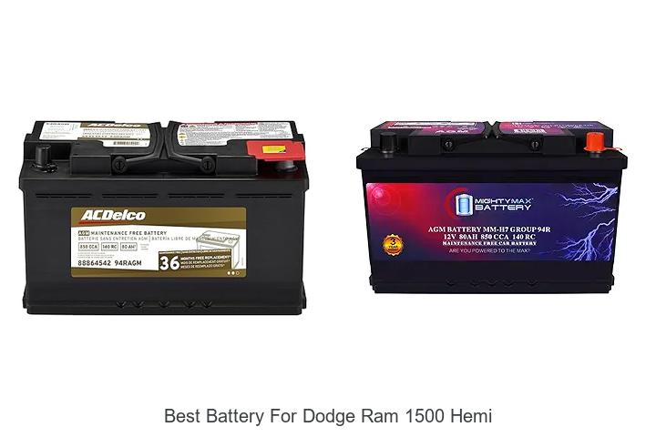 Top 13 Best Battery For Dodge Ram 1500 Hemi That Power Up Your Truck